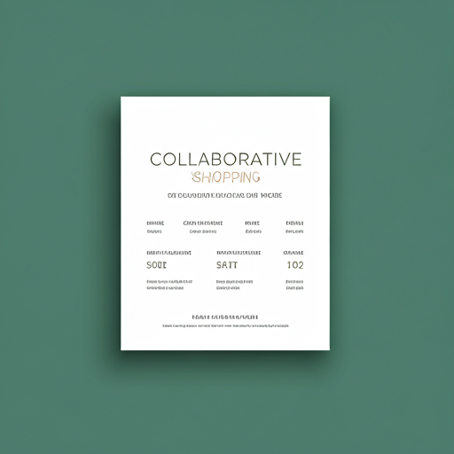 Collaborative shopping
